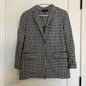 rag & bone Ames Gingham Blazer